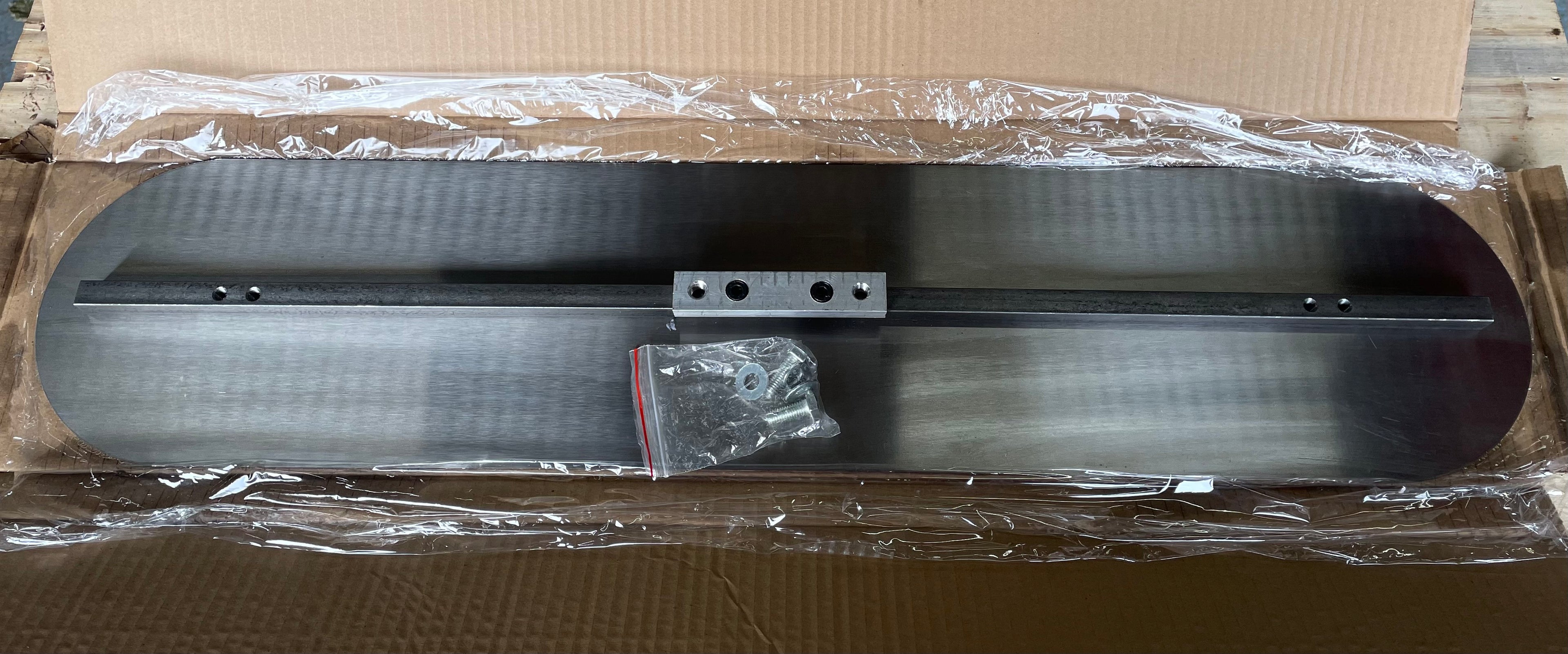Steel Bull Float Blade - 1500 x 200mm