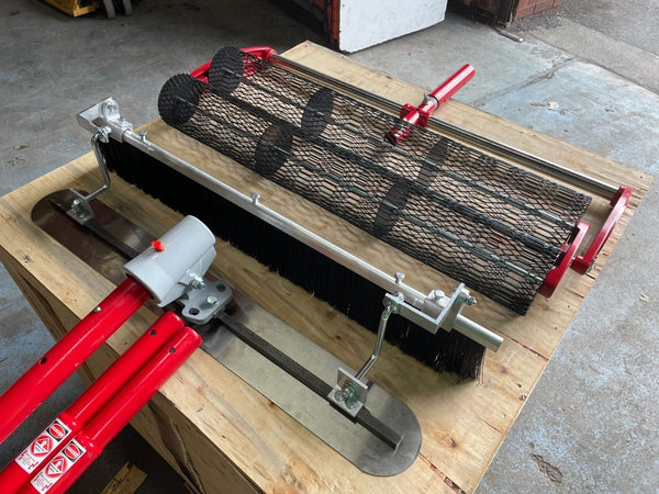 48" Bull Float Kit with Marshalltown Roller & Free Hand Trowel - SPECIAL