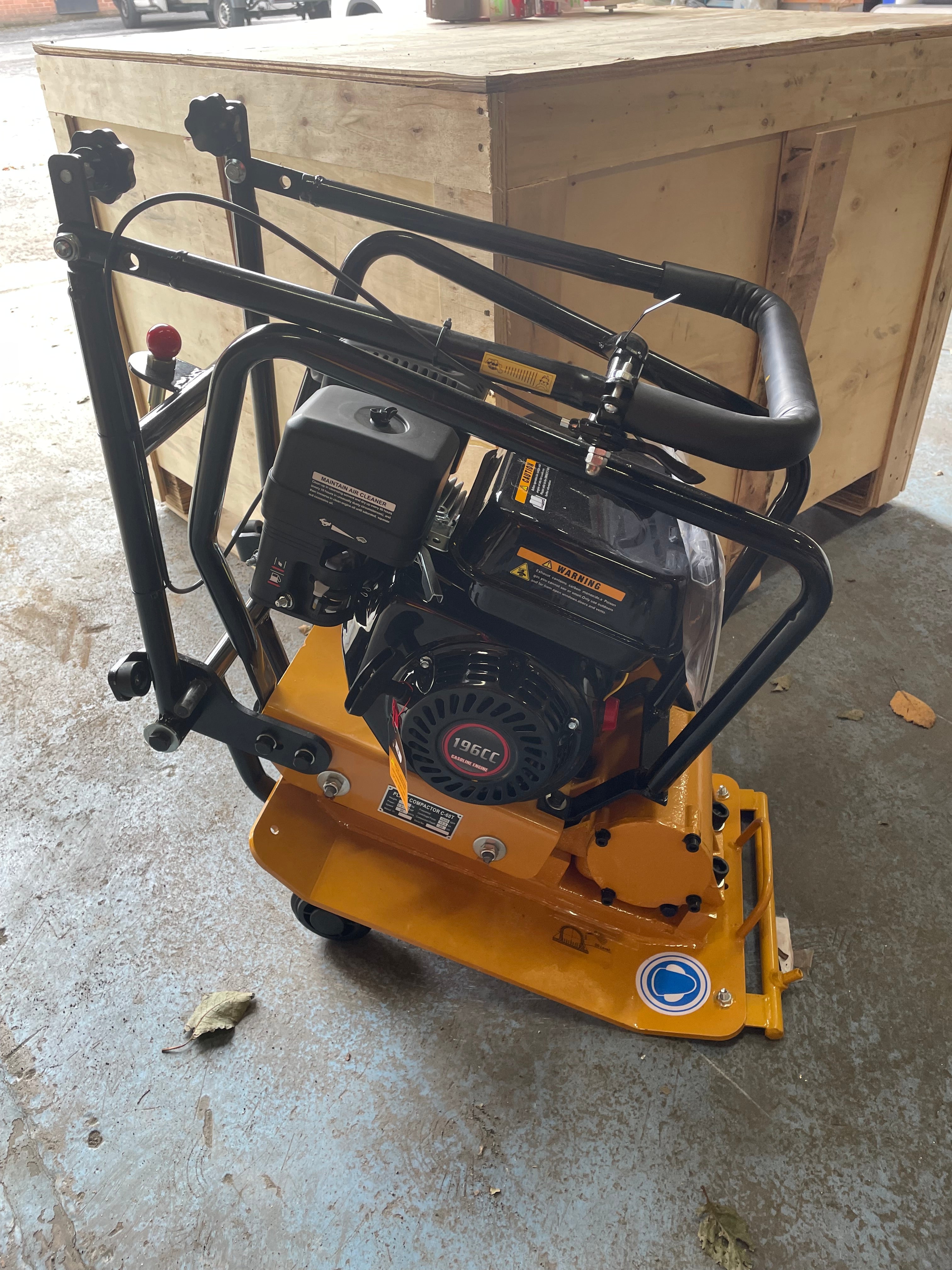 C60 Wacker Plate Compactor with Wheels