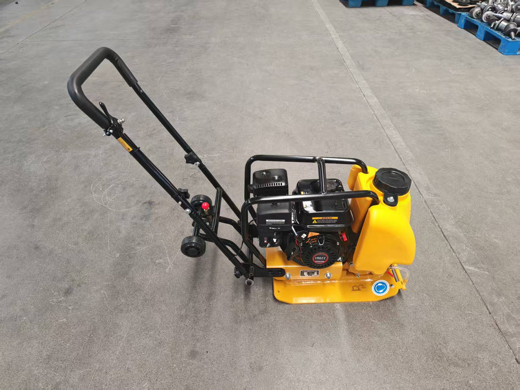 C60 Wacker Plate Compactor with Wheels & Water Tank