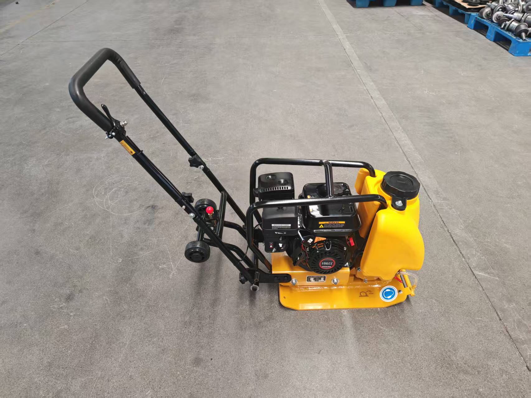 C60 Wacker Plate Compactor with Wheels & Water Tank
