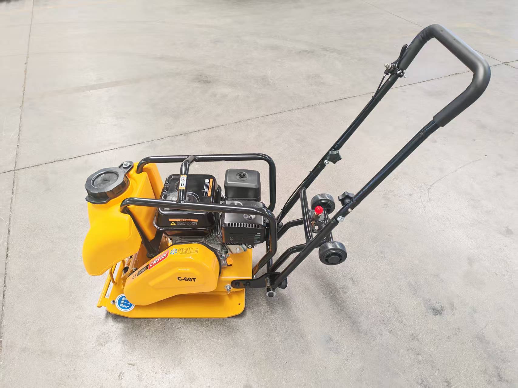C60 Wacker Plate Compactor with Wheels & Water Tank