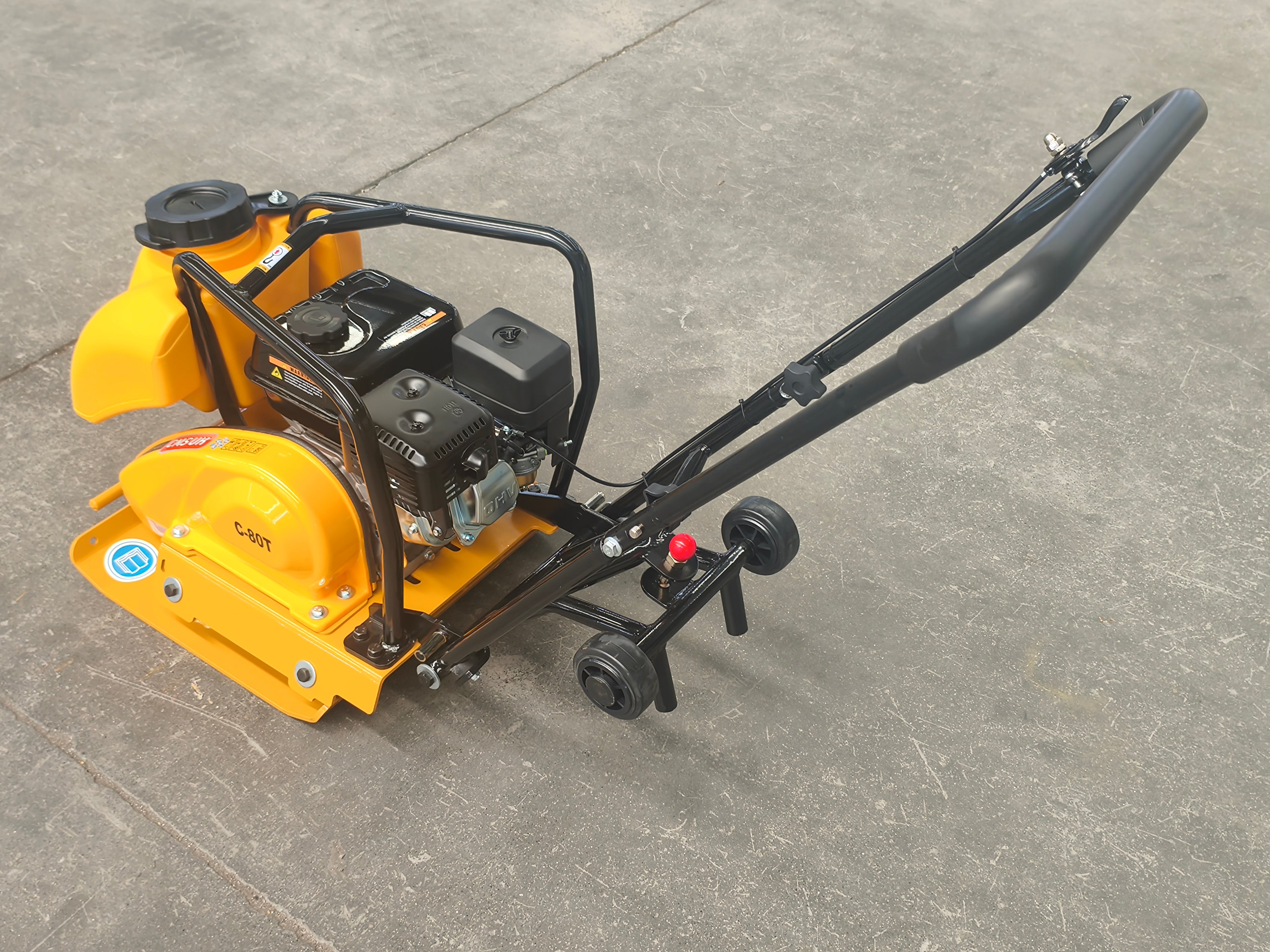 C80 Wacker Plate Compactor with Wheels & Water Tank