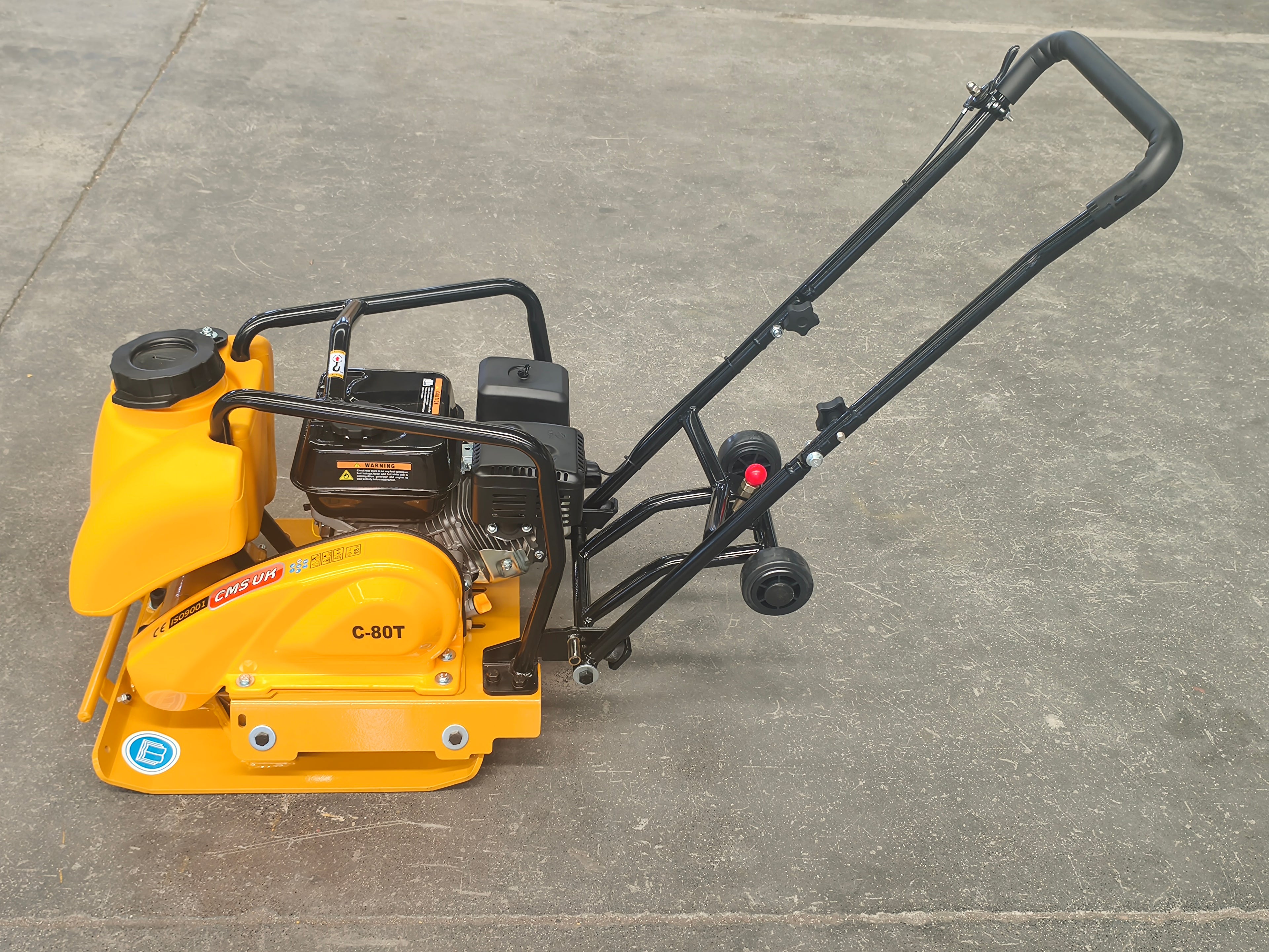 C80 Wacker Plate Compactor with Wheels & Water Tank