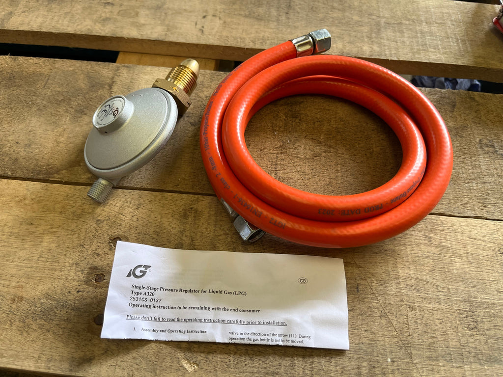 10kW/15kW Gas Space Heater Regulator & Hose