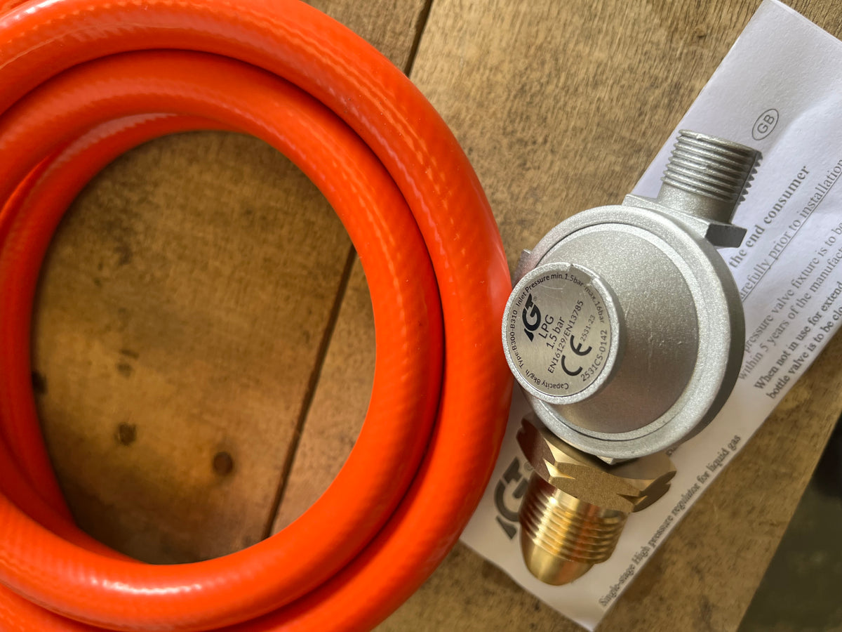 50kW Gas Space Heater Regulator & Hose