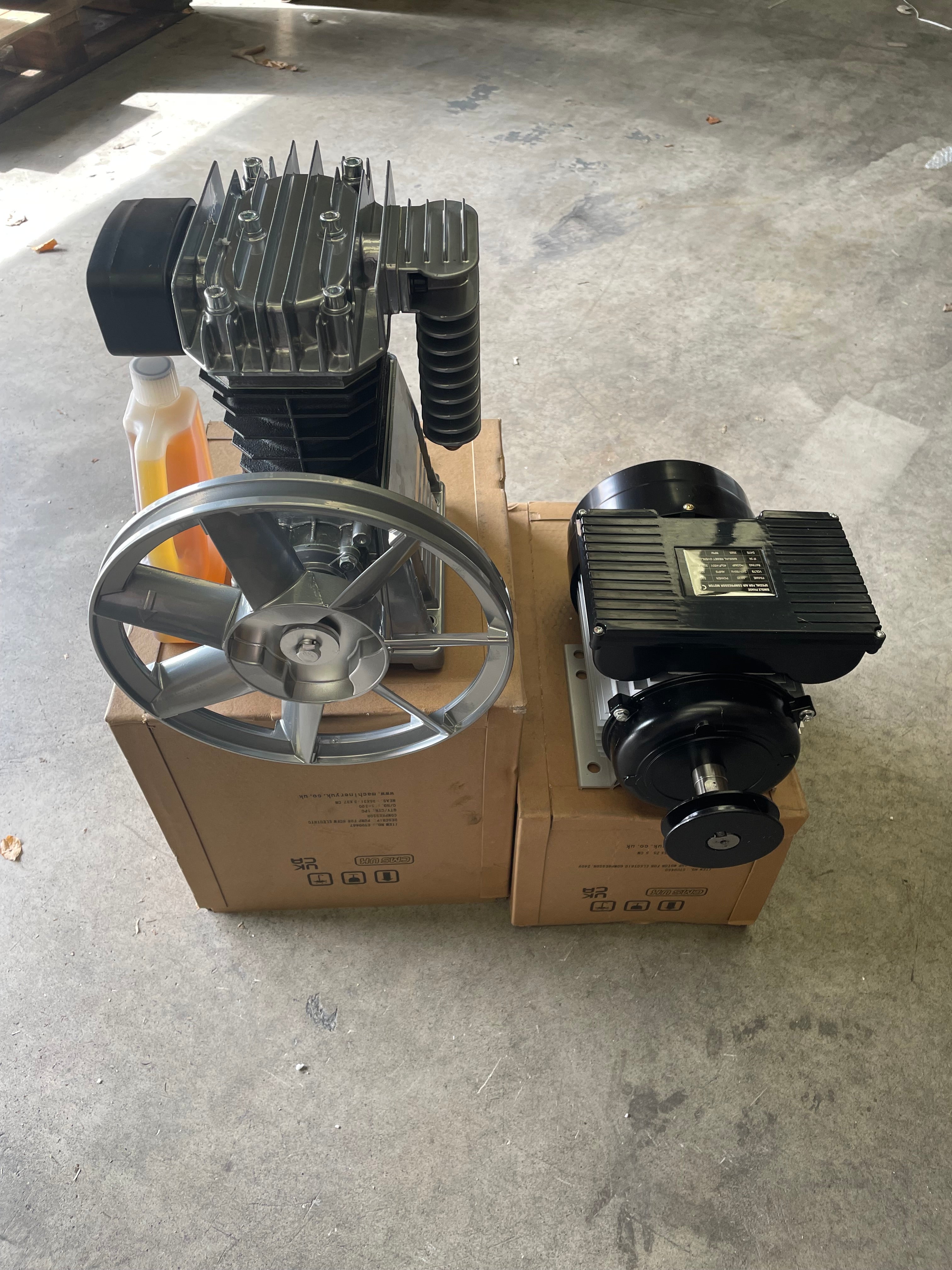 3hp Compressor Motor & Pump DEAL