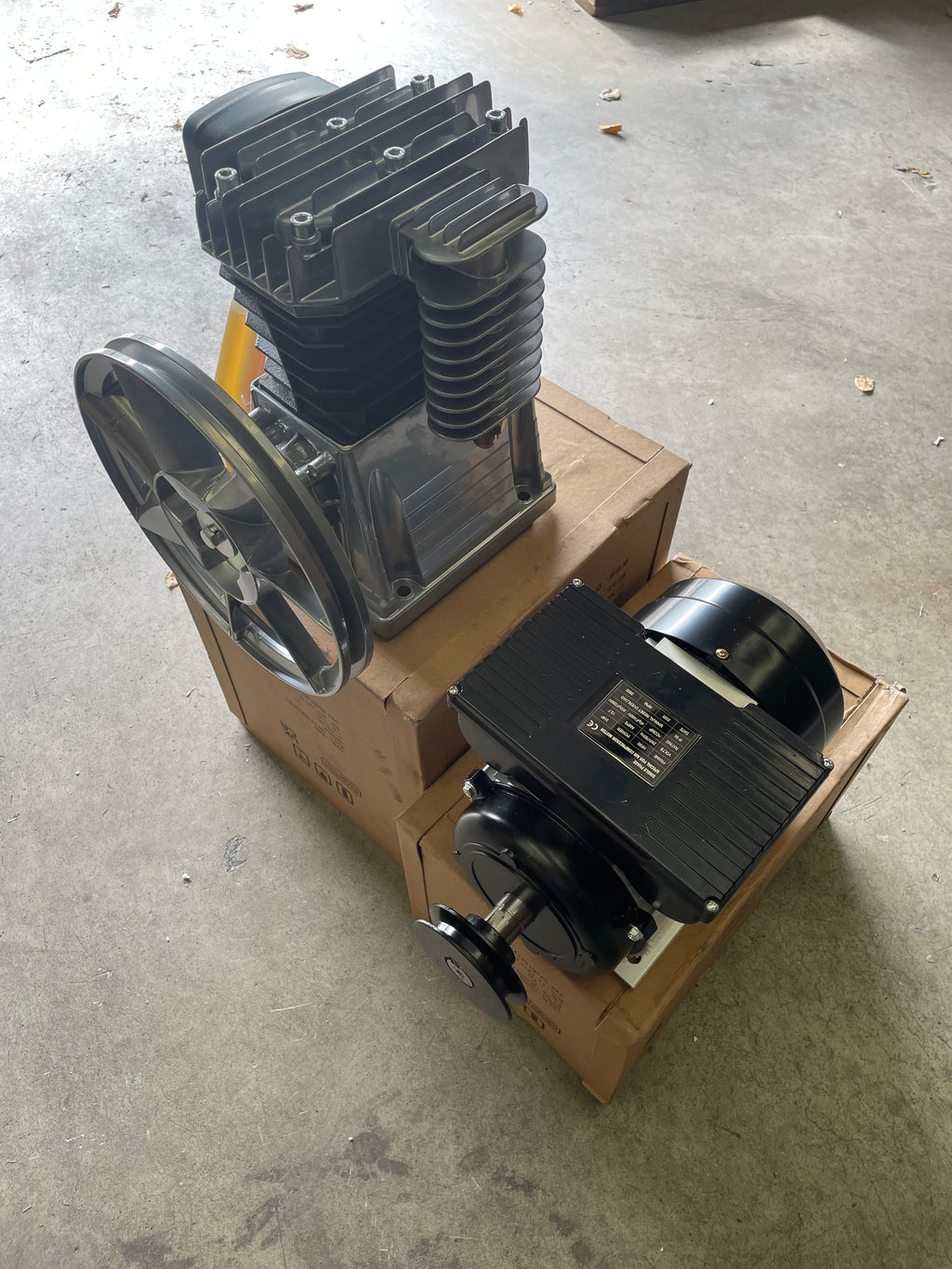 3hp Compressor Motor & Pump DEAL