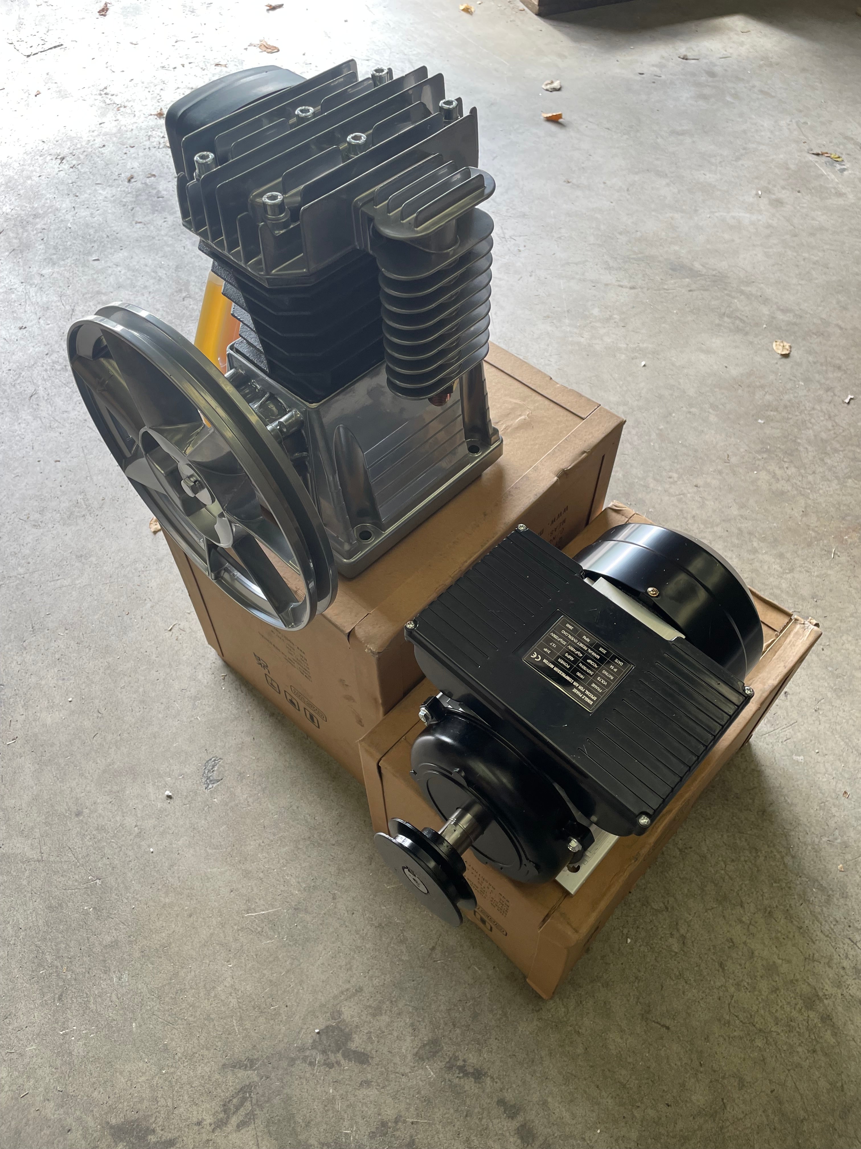 3hp Compressor Motor & Pump DEAL