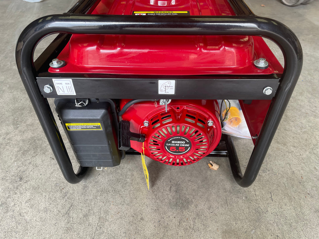 6.5hp Site Generator 110/240v