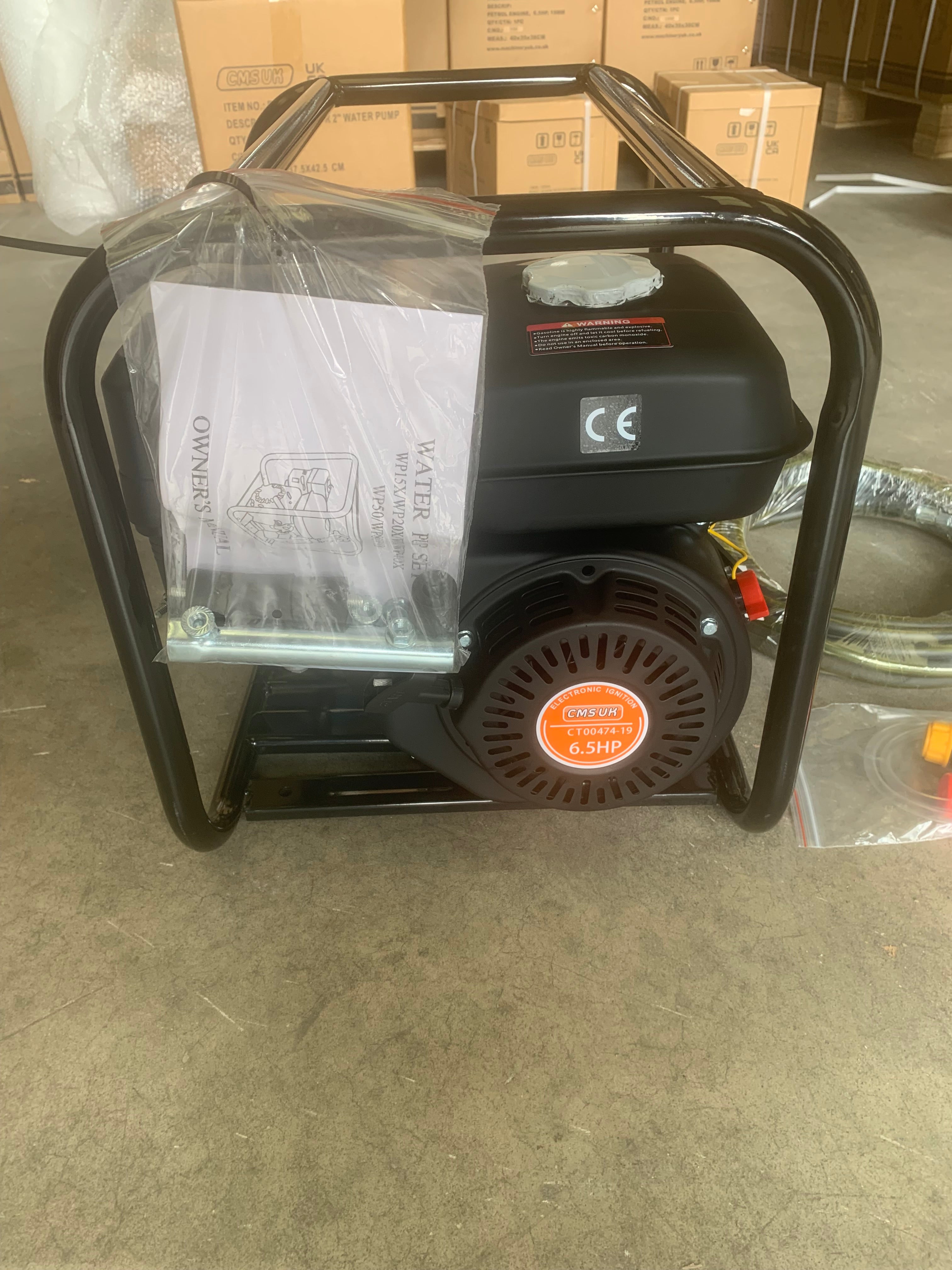 Petrol Pressure Washer - 6.5HP Engine - 2900 PSI 25m hose