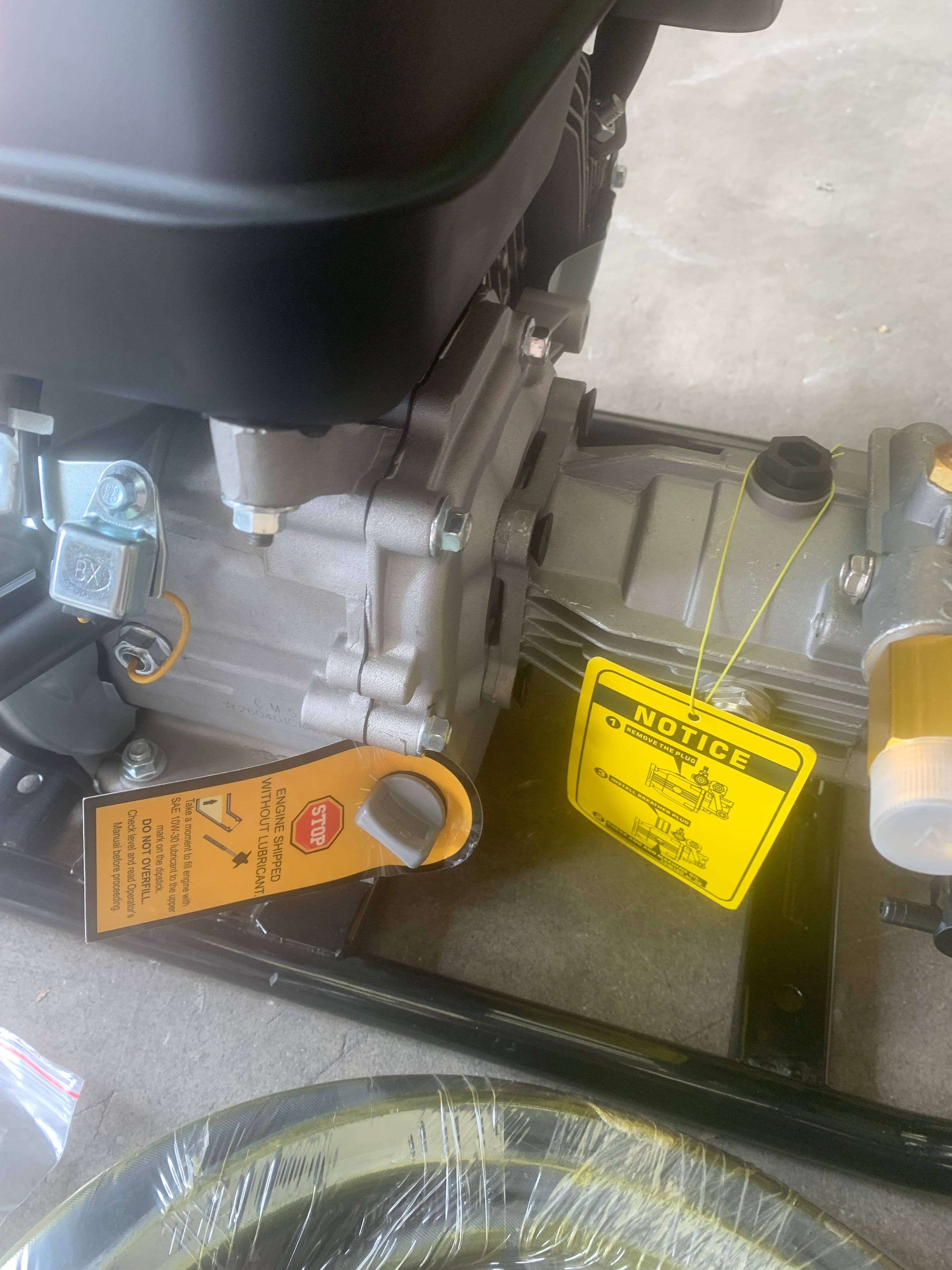 Petrol Pressure Washer - 6.5HP Engine - 2900 PSI - 10m Hose