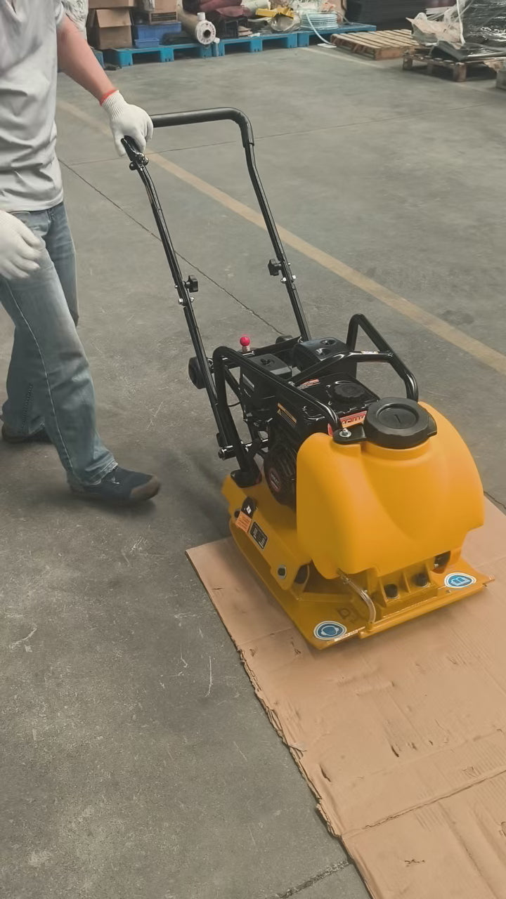 C80 Wacker Plate Compactor with Wheels & Water Tank
